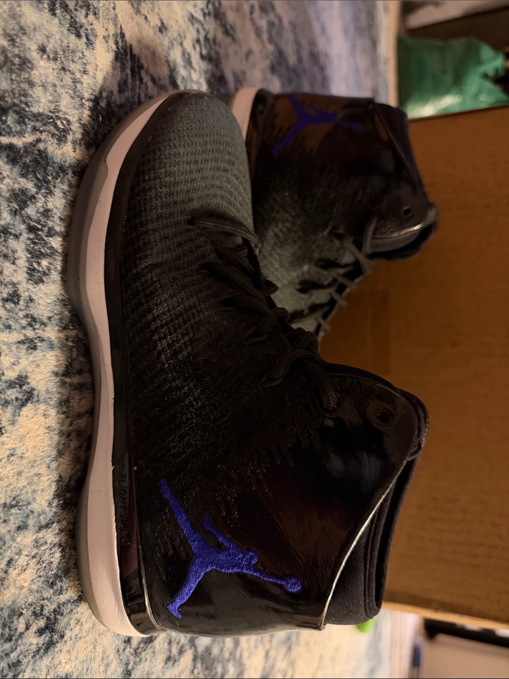 Air Jordan 31 Space Jams with Blue Jumpman
